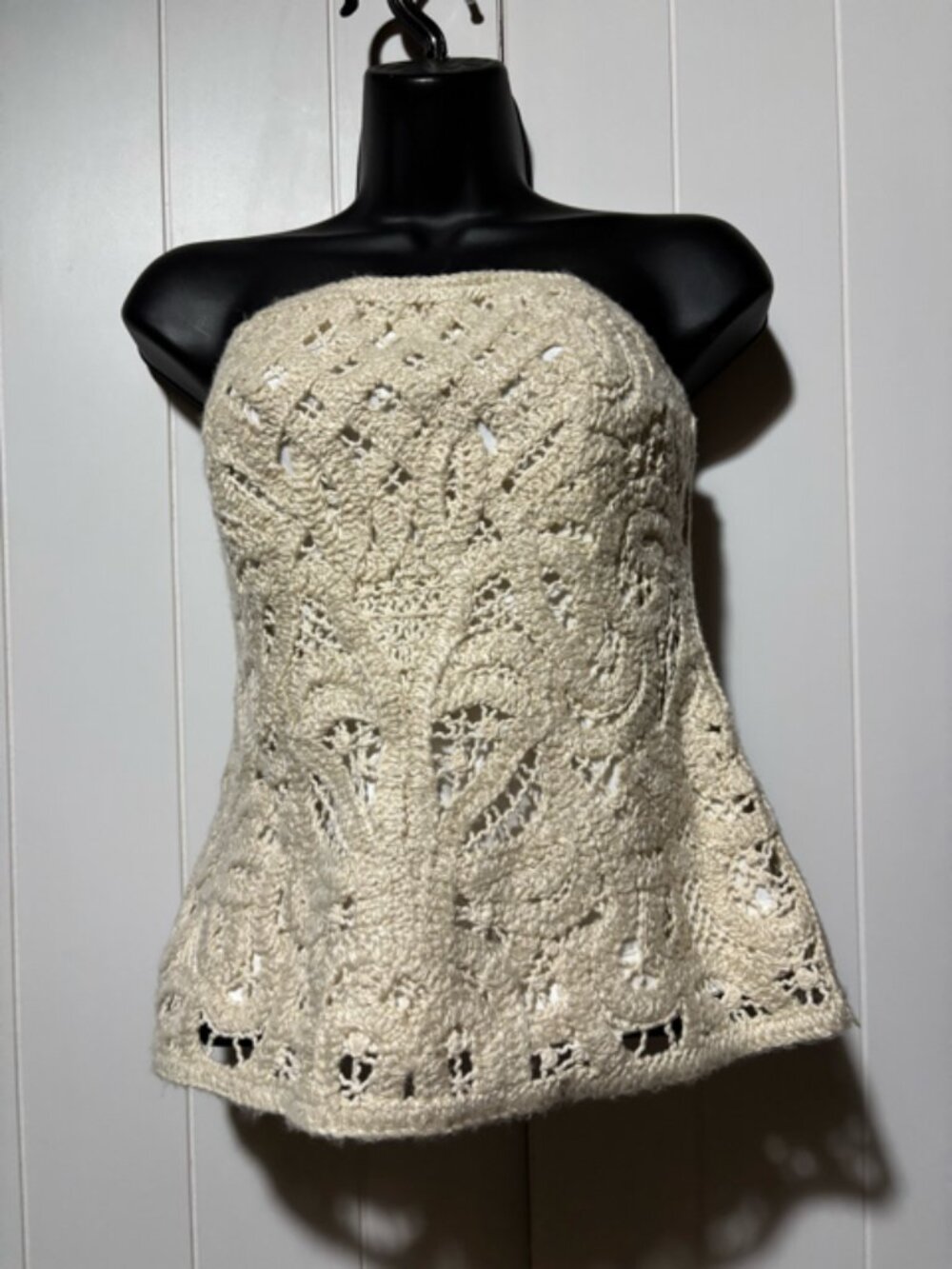WHBM Knit Strapless Top- 4